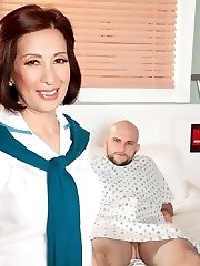 Nurse Kim Heals The Sick, Fucks The Giant Hard-on